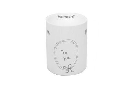 Lampa na vosky For you White ScentBurner Scentchips®